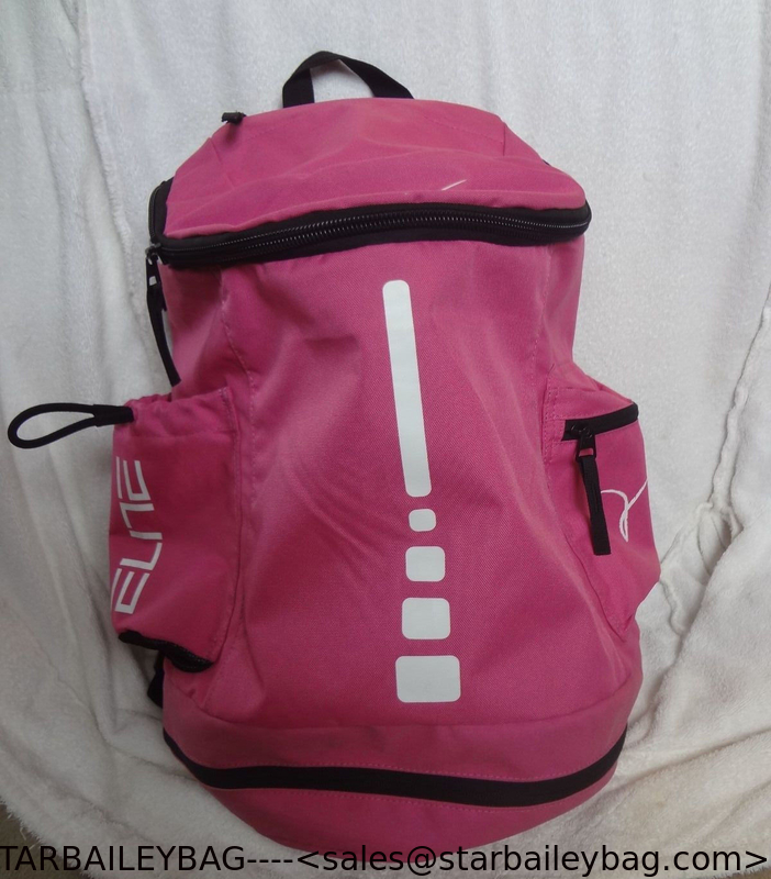 pink nike elite backpack